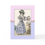 Beautiful 18th Century Women in Hats Birthday Card