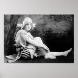 Beautiful 1920s girl posters