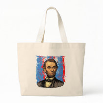 Beautiful Abraham Lincoln Portrait Bag