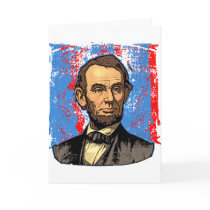 Beautiful Abraham Lincoln Portrait Cards