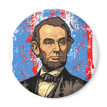 Beautiful Abraham Lincoln Portrait magnets by greenbaby Beautiful Abraham Lincoln Portrait magnets