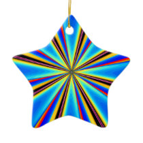 Beautiful Abstract Art Keepsake Ornament