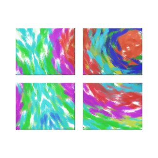 Beautiful Abstract Art Wrapped Canvas Canvas Prints