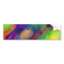 Beautiful abstract design bumper stickers