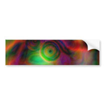 Beautiful abstract design bumper stickers