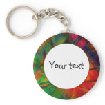 Beautiful abstract design keychain