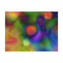 Beautiful abstract design postcards