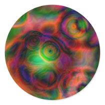 Beautiful abstract design stickers