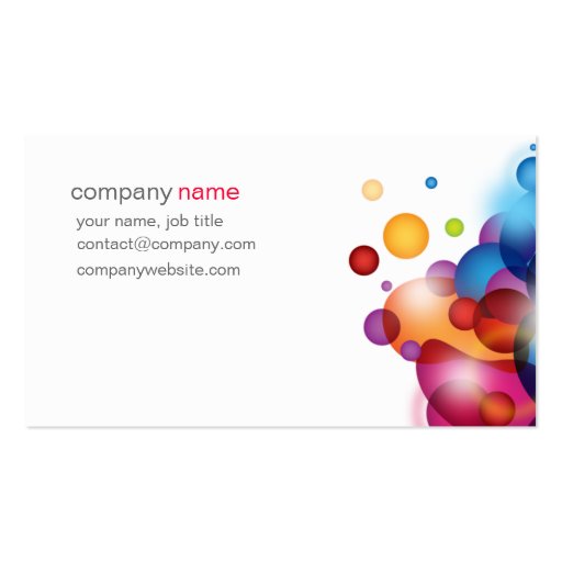 Beautiful and modern Business Card (back side)