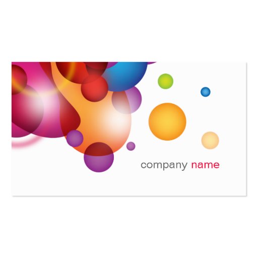Beautiful and modern Business Card (front side)