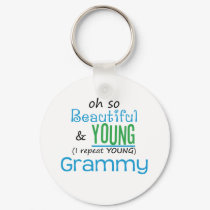 Beautiful and Young Grammy keychains
