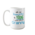 Beautiful and Young Granny mugs