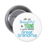Beautiful and Young Great Grandma Button