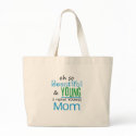 Beautiful and Young Mom bags by MotherandFatherGifts Beautiful and Young Mom bags