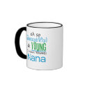 Beautiful and Young Nana mugs by MyGrandparentsRock Beautiful and Young Nana mugs