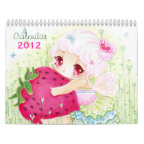 Beautiful anime chibi girls Calendar 2012