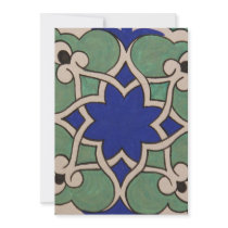 Beautiful Antque Vintage Ottoman tile Custom Announcements