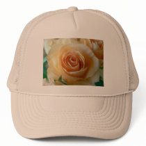 Beautiful Apricot  Rose Hat