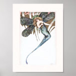 Beautiful Art Deco Butterfly Fairy Posters