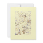 Beautiful Art Deco Lady Rose Nymph Invite