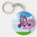 Beautiful as a Butterfly Keychain by ©DSS