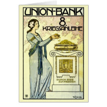 Beautiful Austrian Jugendstil Art Nouveau Card