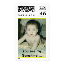 beautiful  baby chuck, You are my Sunshine.... Stamp