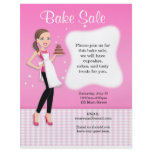Beautiful Bake Sale Flyer personalized