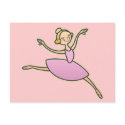 Beautiful Ballerina postcards