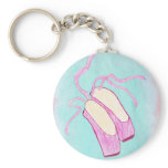 Beautiful Ballet Shoes Keychain