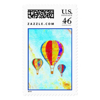 Beautiful Balloons postage by jan4insight