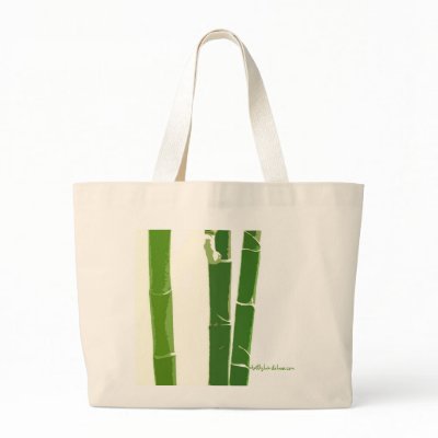 Beautiful Bamboo Bag 2 by ArtByLindaLou