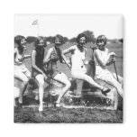 Beautiful Bathing Beauties On Ice Fridge Magnet