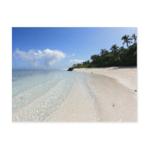 beautiful beach in Tonga postcards
