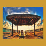 Beautiful Beach Side Scenery Wall Canvas Art Print canvas prints
