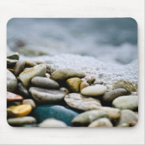 Beautiful Beach Stones mousepads