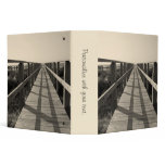 Beautiful "Beach Walk in Sepia" Binders