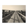 Beautiful "Beach Walk in Sepia" Postcard