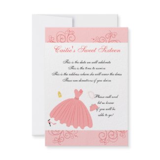 Beautiful, Beautiful Dress Custom Invite