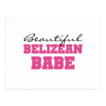 Beautiful Belizean Babe Post Card