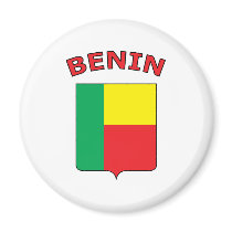 Beautiful Benin Fridge Magnets