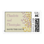 Beautiful Berries Personalized Wedding Stamps