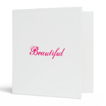 Beautiful Binder binders