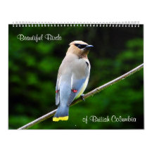 Beautiful Birds, of British Columbia Wall Calendars