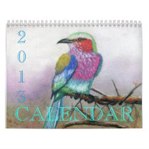 Beautiful Birds...Rendered 2013 Calendar