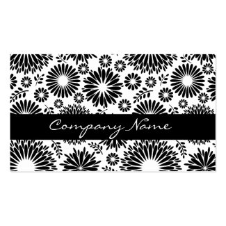 Beautiful black and white Business Card