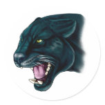Beautiful Black Panther Sticker
