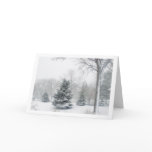 Beautiful Blizzard Greeting Cards