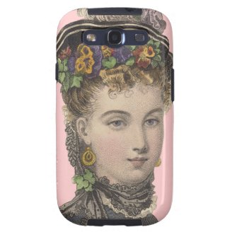 Beautiful Blond Victorian Lady Samsung Galaxy Case