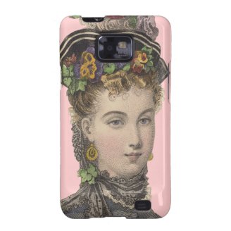 Beautiful Blond Victorian Lady Samsung Galaxy Case